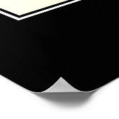 ハッピーニューイヤー・ヴィンテージ・ポスター ポスター (角)