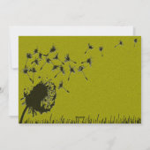 ハッピーニューイヤー – 金ゴールドウィッシュカード シーズンカード (裏面)