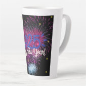 ハッピーニューイヤーMug 2025 カフェラテマグ (右アングル)