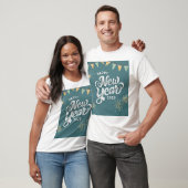 ハッピーニューイヤーTシャツデザイン Tシャツ (ユニセックス)