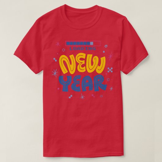ハッピーニューイヤーTee 2023お祝いニューイヤーイブ Tシャツ (デザイン正面)