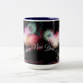 ハッピーニューイヤーTwo-Toneコーヒーマグ2024 ツートーンマグカップ (中央)