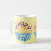 ハッピーニューデイ！ コーヒーマグカップ (正面左)
