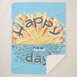ハッピーニューデイ！ シェルパブランケット