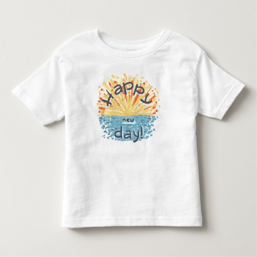 ハッピーニューデイ！ トドラーTシャツ (正面)
