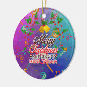 ハッピーニューニア セラミックオーナメント (左)