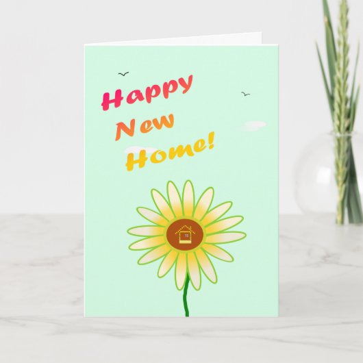 ハッピーニューホーム – おめでとう! シーズンカード (正面)