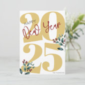 ハッピーニュー2025年! シーズンカード (スタンド正面)