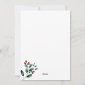 ハッピーニュー2025年! シーズンカード (裏面)