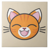 ハッピーネコ タイル (正面)