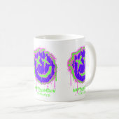 ハッピーネーション毒化マグ – はっきりしたステートメントデザイン コーヒーマグカップ (正面右)