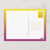 ハッピーノウルーズひまわり ポストカード (裏面)