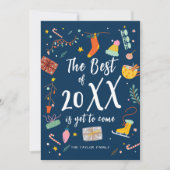 ハッピーノルディッククリスマスカード シーズンカード (正面)