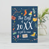 ハッピーノルディッククリスマスカード シーズンカード (スタンド正面)