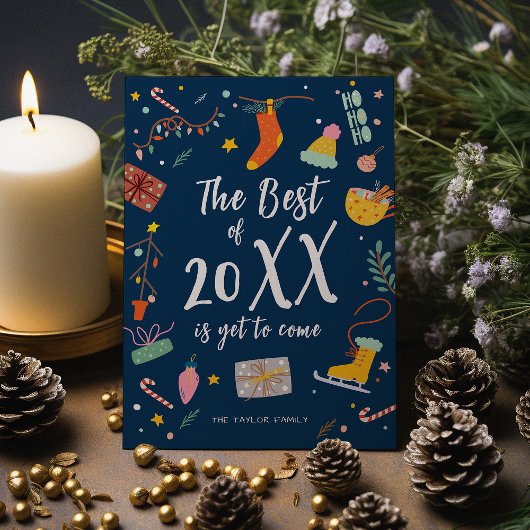 ハッピーノルディッククリスマスカード シーズンカード