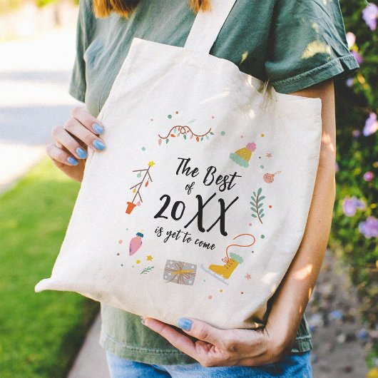 ハッピーノルディッククリスマストートバッグ トートバッグ