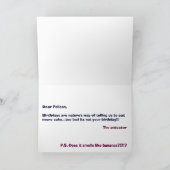 ハッピーノン誕生日!!! カード (内部)