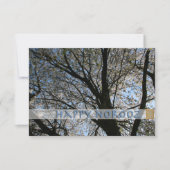 ハッピーノーズさくらんぼブロッサムツリー招待状 招待状 (正面)