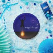 ハッピーノーズチャハールシャンベスリ ペーパープレート (パーティー)