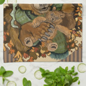 ハッピーハイバネスカラベアキッチンタオル キッチンタオル (折り畳み)