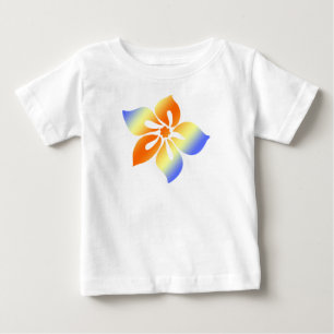 ハッピーハイビスカストドルティー ベビーTシャツ