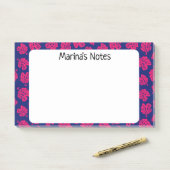 ハッピーハイビスカスフラワーパーソナルポスト®ノート ポストイット (デスク)