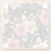 ハッピーハイビスカス ガラスコースター (裏面)