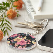 ハッピーハイビスカス キーホルダー (正面右)