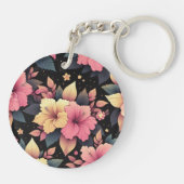 ハッピーハイビスカス キーホルダー (裏面)