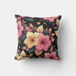 ハッピーハイビスカス クッション