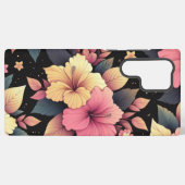 ハッピーハイビスカス SAMSUNG GALAXYケース (裏面横)