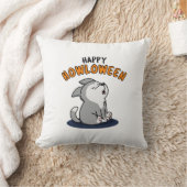 ハッピーハウウィンおもしろい犬プン クッション (ブランケット)