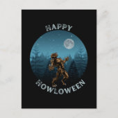 ハッピーハウウィン人狼ハウリングハロウィン ポストカード (正面)