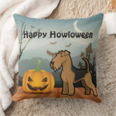 ハッピーハウウィーンエイレデールテリア クッション (ブランケット)