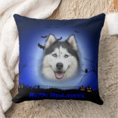 ハッピーハウウィーンハスキー クッション (ブランケット)