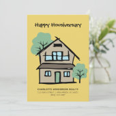 ハッピーハウシモダンェルザリークライアントホーム記念日 カード (スタンド正面)