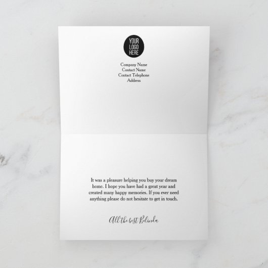 ハッピーハウスアベ実在ルサリーエステートデイニングルームカード カード (内部)