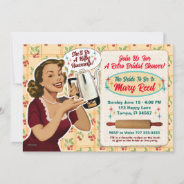 ハッピーハウスウィットブライダルシャワー招待状/レシピカード3 招待状