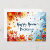 ハッピーハウスウォーミングハガキ シーズンポストカード (正面/裏面)