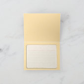 ハッピーハウスワイアブライダルシャワーサンキューカード サンキューカード (内部)