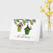 ハッピーハウス記念日のご紹介 カード (黄色い花)