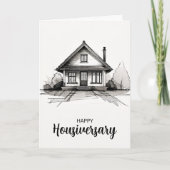 ハッピーハウス記念日の紹介状 カード (正面)