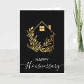 ハッピーハウス記念日の紹介状 カード (正面)