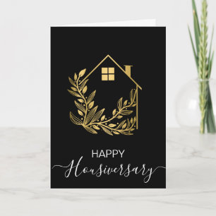 ハッピーハウス記念日の紹介状 カード