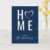 ハッピーハウス記念日の紹介状 カード (黄色い花)