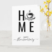 ハッピーハウス記念日の紹介状 カード (黄色い花)