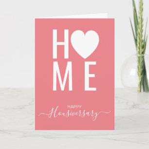 ハッピーハウス記念日の紹介状 カード