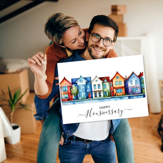 ハッピーハウス記念日の紹介状 カード