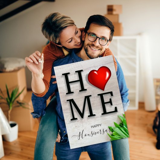 ハッピーハウス記念日の紹介状 カード