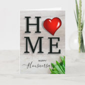 ハッピーハウス記念日の紹介状 カード (正面)